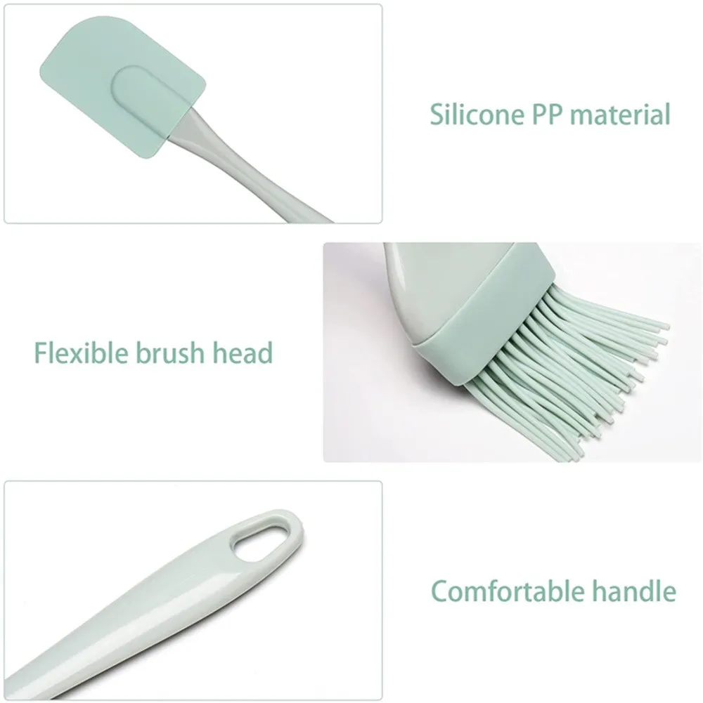 Body Brush - Набор из 3 силиконовых лопаток для