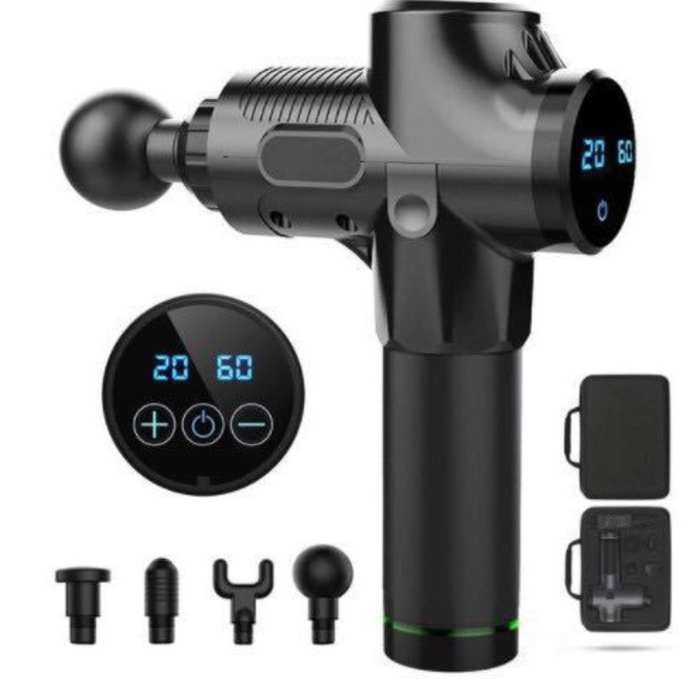 Портативный перкуссионный масс – обзор и цена Massage Gun