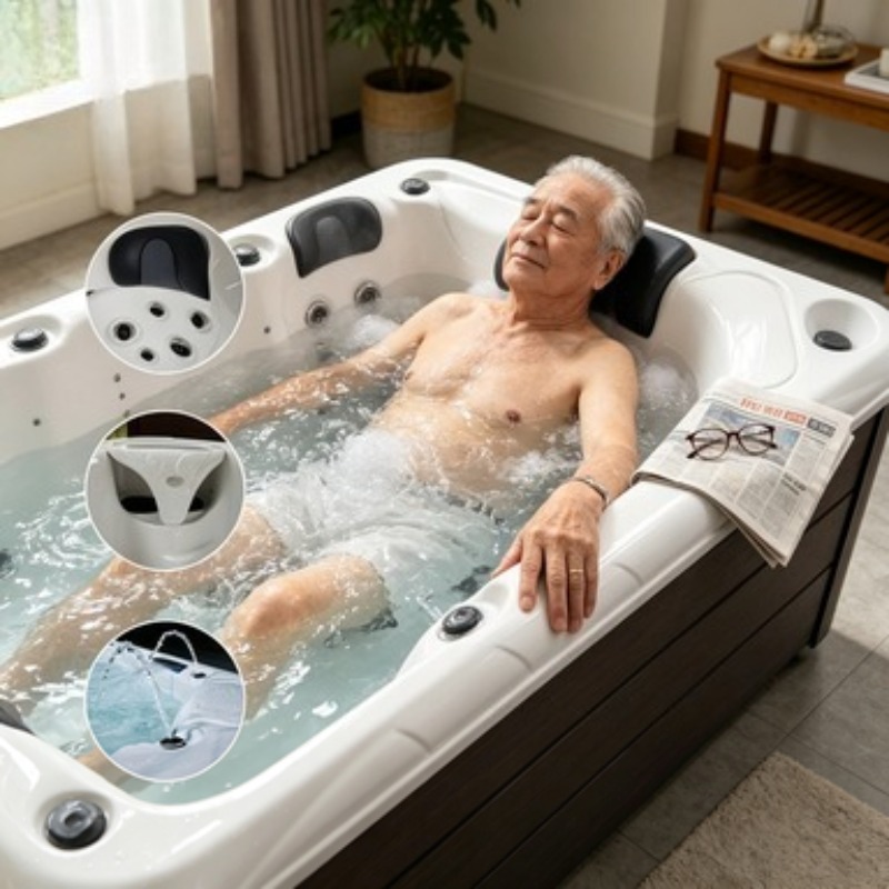 Массажная акриловая гидромасса – обзор и цена Hot Tub