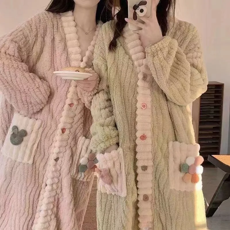 Женский утолщенный теплый хала – обзор и цена Bathrobe
